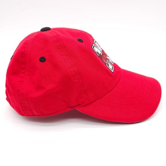 Nebraska Huskers Womens Strapback Red‎ Hat Adjustable Ball Cap NCAA College - Picture 4 of 7